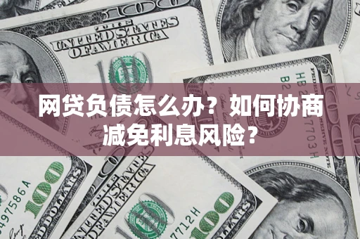 北京网贷负债怎么办？如何协商减免利息风险？