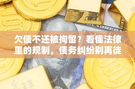 北京欠债不还被拘留？看懂法律里的规制，债务纠纷别再徒劳奔波