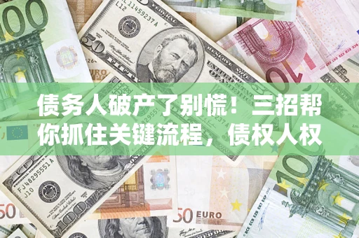 北京债务人破产了别慌！三招帮你抓住关键流程，债权人权益不再缩水