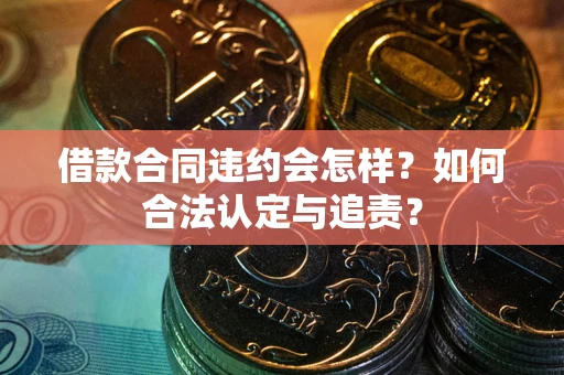 北京借款合同违约会怎样？如何合法认定与追责？